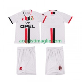 Divisa di Calcio AC Milan Retro Bambino Trasferta 1996 1997